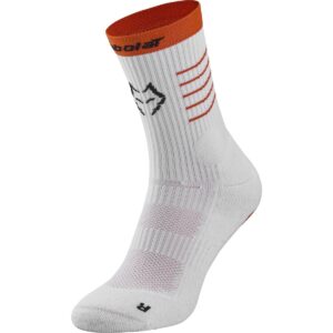 גרביים | Babolat Mid-Calf Juan Lebrón לבן