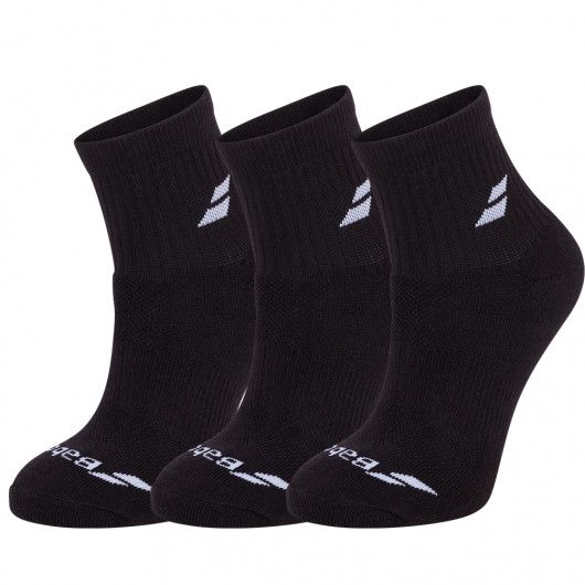 גרביים | Babolat Quarter Pack Men (3 זוגות) שחור