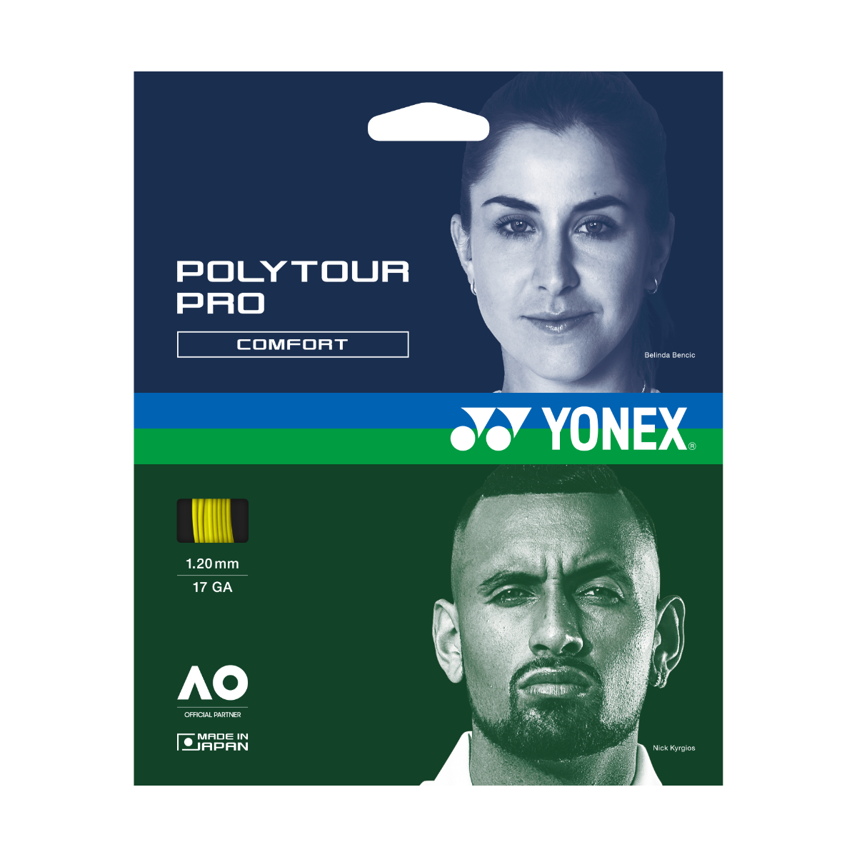 סט גידים | Yonex Poly Tour Pro 1.20