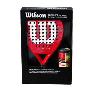 ערכת פאדל | Wilson Optix XP + 3 כדורים