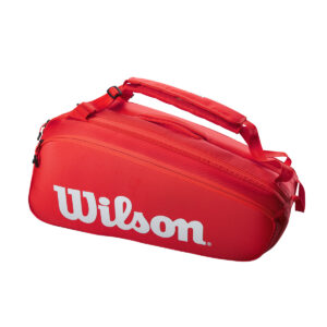 תיק טניס | Wilson Super Tour 9 Pack Red