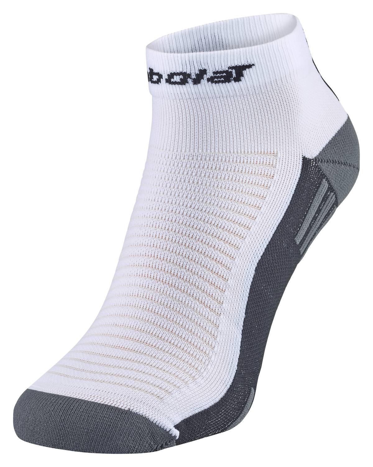 גרביים | Babolat Padel Quarter Unisex לבן/שחור