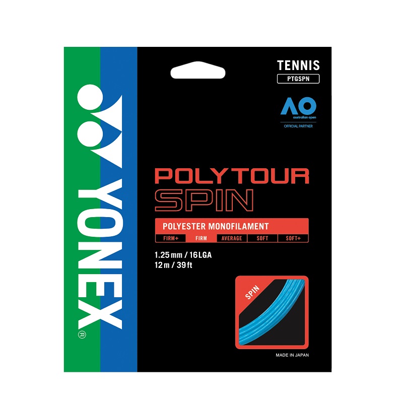 סט גידים | Yonex Poly Tour Spin 1.25